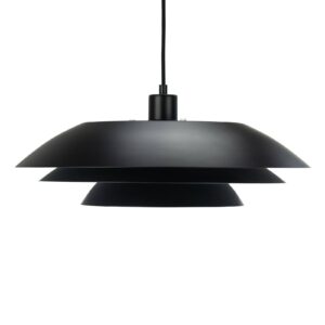 Dyberg Larsen DL45 závěsné světlo, kov, černé