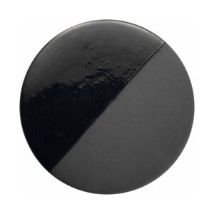 Závěsné světlo Bellota z keramiky, Ø 24 cm, černá