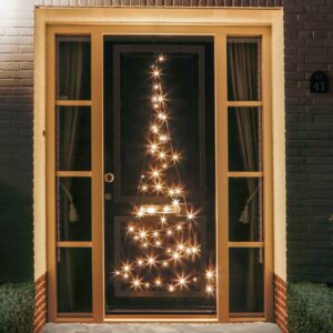 Vánoční stromek do dveří Fairybell 60 LED