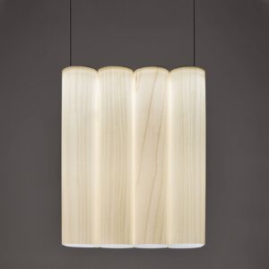 LZF Tomo Tall LED závěsné světlo, slonovina
