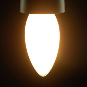 SEGULA LED žárovka-svíčka E14 4,5W 827 matná