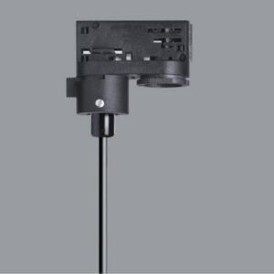 ERCO 3fázový adaptér pro závěsné světlo, černá