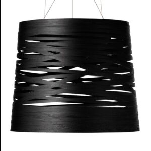 Foscarini Tress grande LED závěsné světlo, černá