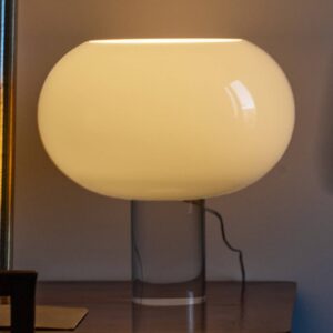 Foscarini Buds 2 stolní lampa, vypouklá, bílá