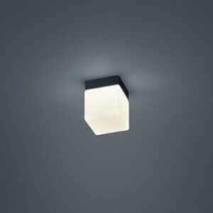 Helestra Keto LED stropní světlo, hranaté černá