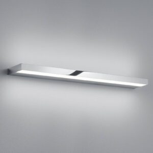 Helestra Slate LED nástěnné světlo, chrom, 60 cm