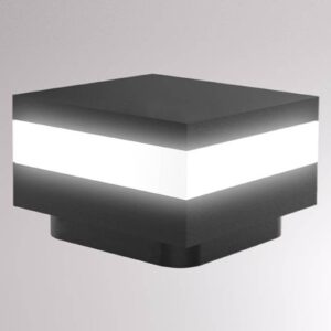 Mash LED soklové světlo IP65 antracit