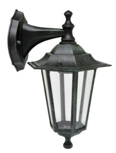 Venkovní nástěnná lampa Ecolite Z6102-PAT patina