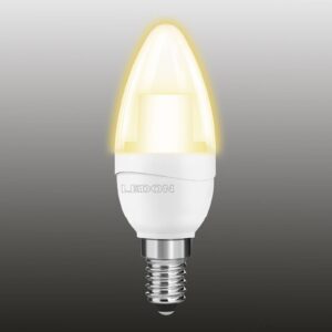 E14 5W 927 LED svíčková žárovka čirá, nestmívací