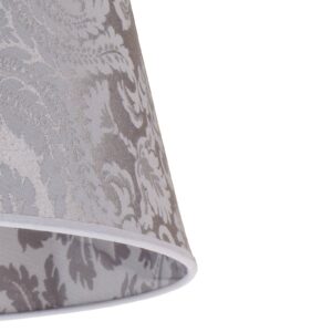 Stínidlo na lampu Cone výška 22,5 cm, stříbrná