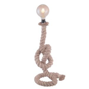 Stolní lampa Rope z tlustého lana