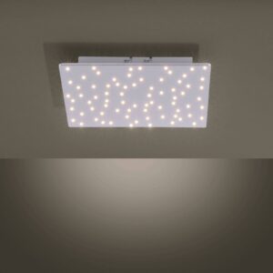 LED stropní světlo Sparkle, tunable white, 30x30cm