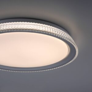 LED stropní svítidlo Kari, stmívatelné, Ø 40cm