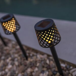 Newgarden Gretita LED solární světlo, černá