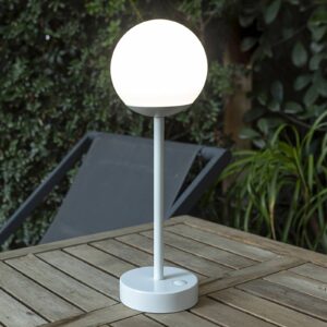 Newgarden Norai Slim LED stolní lampa, bílá