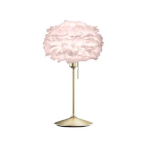UMAGE Eos mini stolní lampa růžová/mosaz