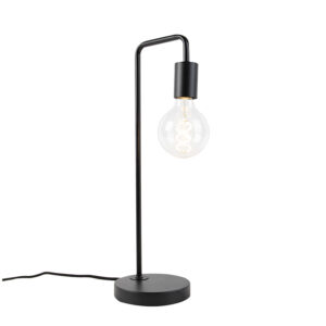 Moderní černá stolní lampa – Facil