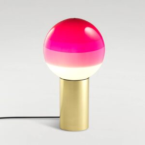 MARSET Dipping Light M stolní lampa růžová/mosaz