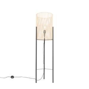 Scandinavische vloerlamp bamboe – Natasja