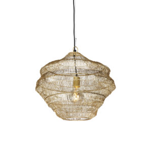 Orientální závěsná lampa zlatá 45 cm x 40 cm – Vadi