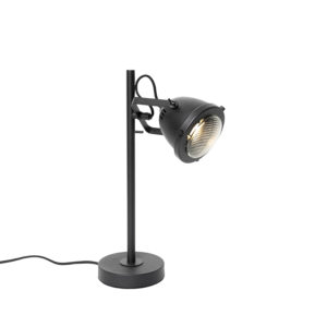 Industriële tafellamp zwart 45 cm – Emado