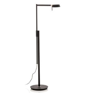Rothfels Ulrik LED stojací lampa, černá, nikl
