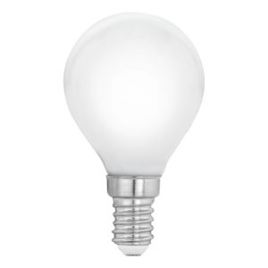 LED žárovka E14 P45 4 W, teplá bílá, opál