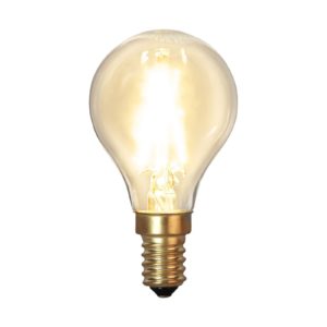 LED žárovka E14 P45 filament 1,5W 2 100 K 120 lm