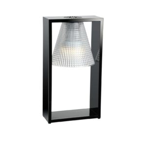 Kartell Light Air LED stolní lampa černá-průhledná