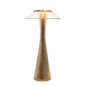 Kartell Space - LED designová stolní lampa, zlatá