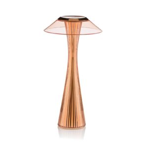 Kartell Space – LED designová stolní lampa, měď