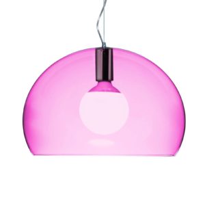 Kartell Small FL/Y LED závěsné světlo, růžová