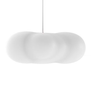 Newgarden Claudy závěsné světlo, tvar oblaku bílá