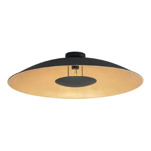 Lindby Narisara stropní lampa, černo-zlatá, 80 cm