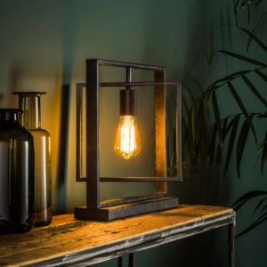 Stolní lampa Nestoy, antracit, jeden zdroj