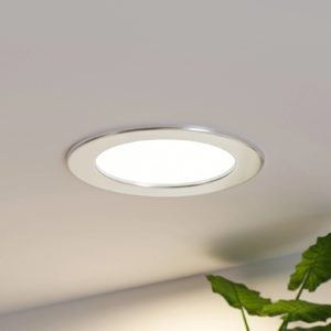 Prios Cadance LED bodové světlo stříbrná 17cm 10ks