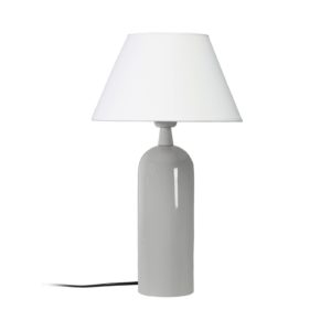 PR Home Carter stolní lampa šedá/bílá