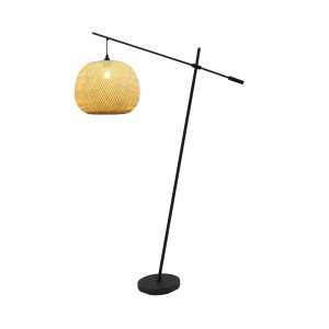 Lindby Dabila stojací lampa bambus výška 160 cm