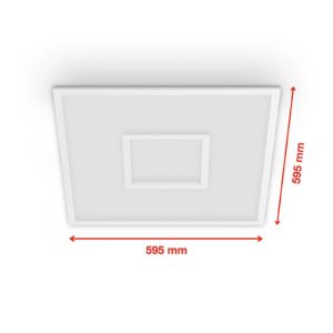 LED panel Centerback CCT RGB 60x60cm bílá