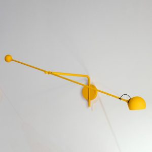 Artemide Ixa L LED nástěnné nastavitelné žlutá