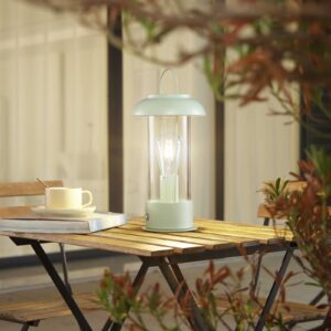Nabíjecí stolní lampa Lindby LED Yvette, zelená, IP44