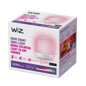 WiZ Hero LED stolní lampa RGBW, přenosná
