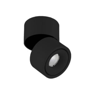 Arcchio LED stropní bodové svítidlo Rotari, 6,1 W, 1 světlo, černé