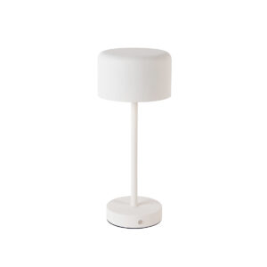 Moderne tafellamp wit oplaadbaar – Poppie